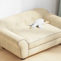 Hondenbank 72X45X30 Cm Pluche Kleurig