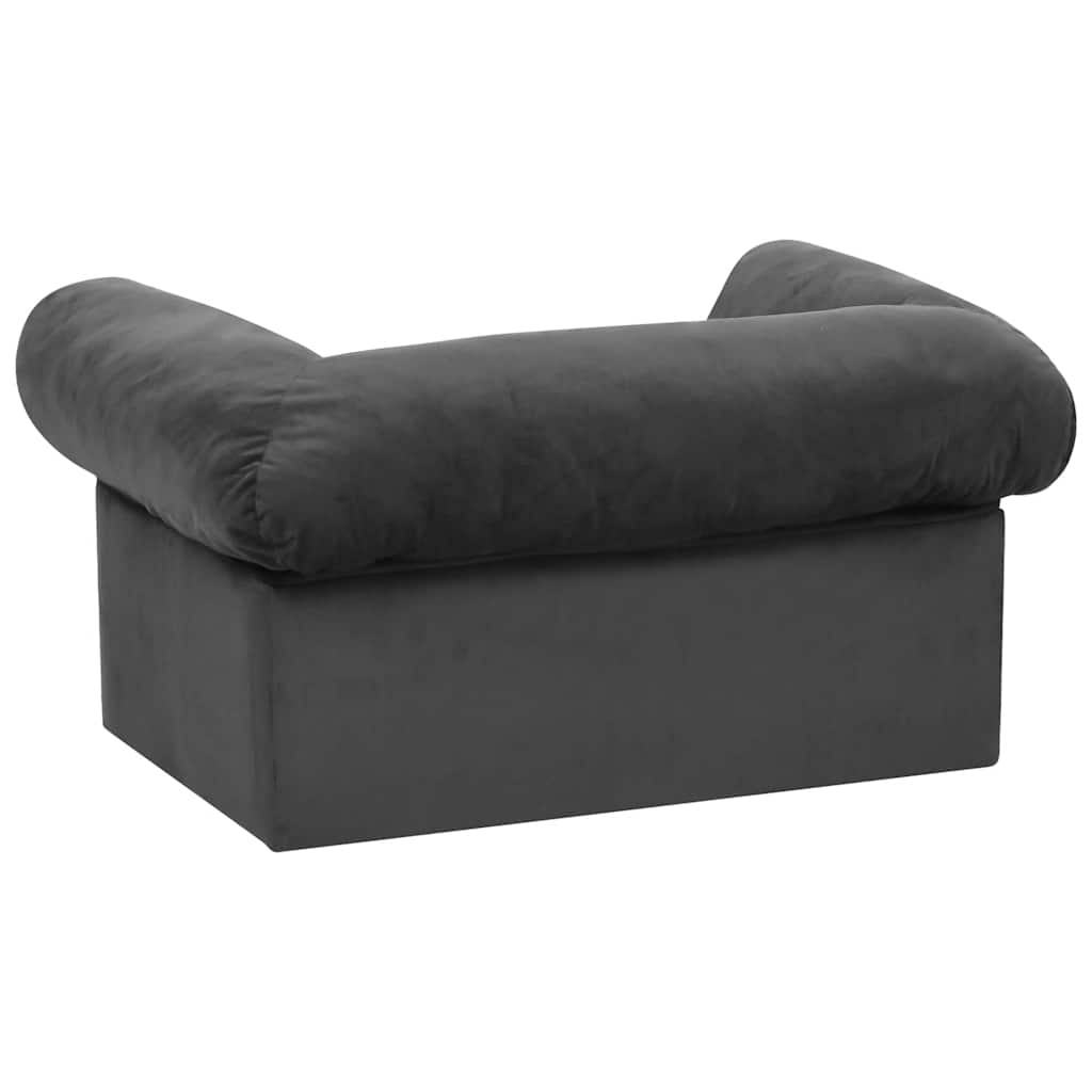 Hondenbank Met Lade 75X50X38 Cm Pluche