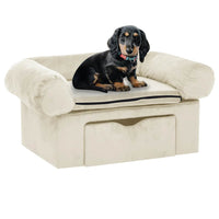Hondenbank Met Lade 75X50X38 Cm Pluche