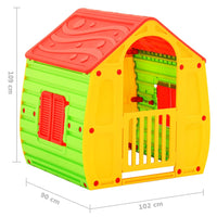 Kinderspeelhuis 102X90X109 Cm