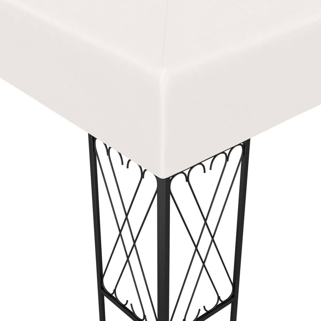 Prieel Met Led-Lichtslinger Stof Kleurig
