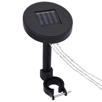 Prieel Met Led-Lichtslinger Stof Kleurig
