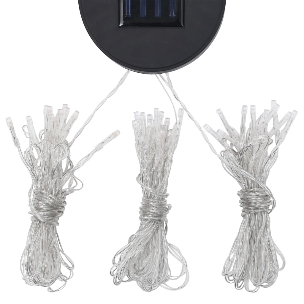 Prieel Met Led-Lichtslinger Stof Kleurig