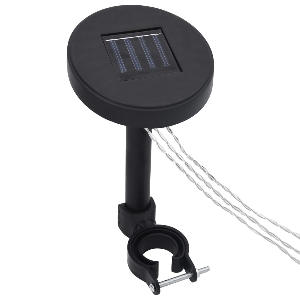 Prieel Met Gordijn En Led-Lichtslinger