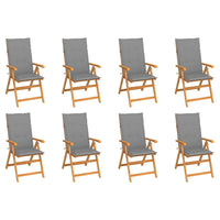 Tuinstoelen Met E Kussens Massief Teakhout