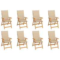 Tuinstoelen Met E Kussens Massief Teakhout