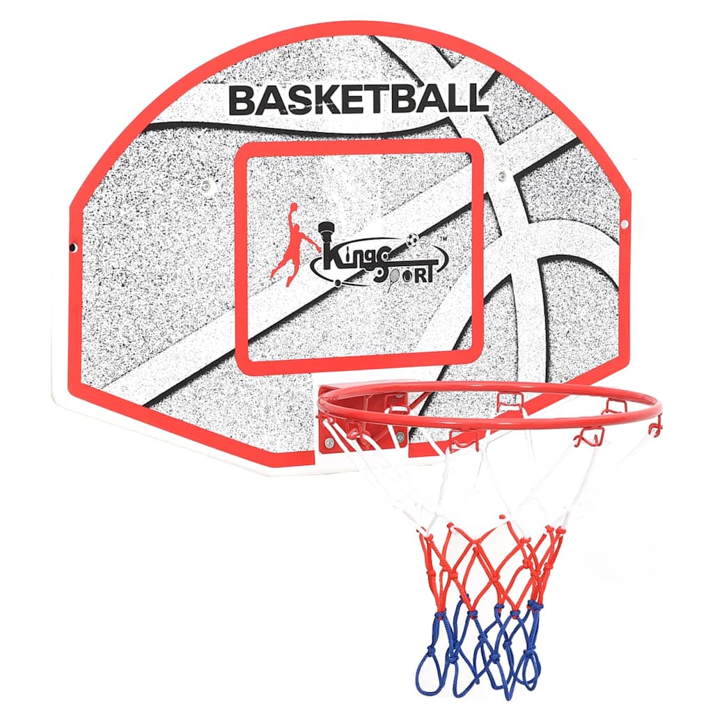 5-Delige Basketbalset Wandmontage 66X44,5 Cm