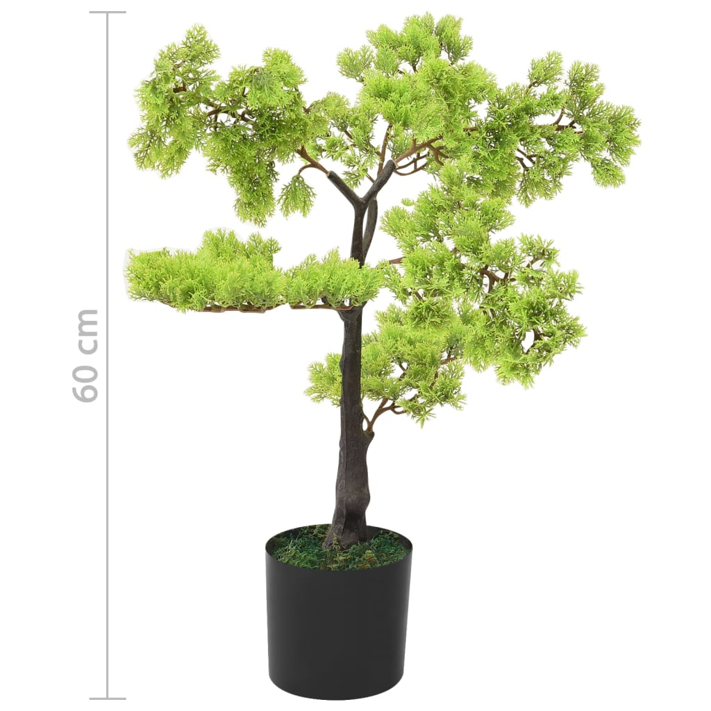 Kunstplant Met Pot Cipres Bonsai
