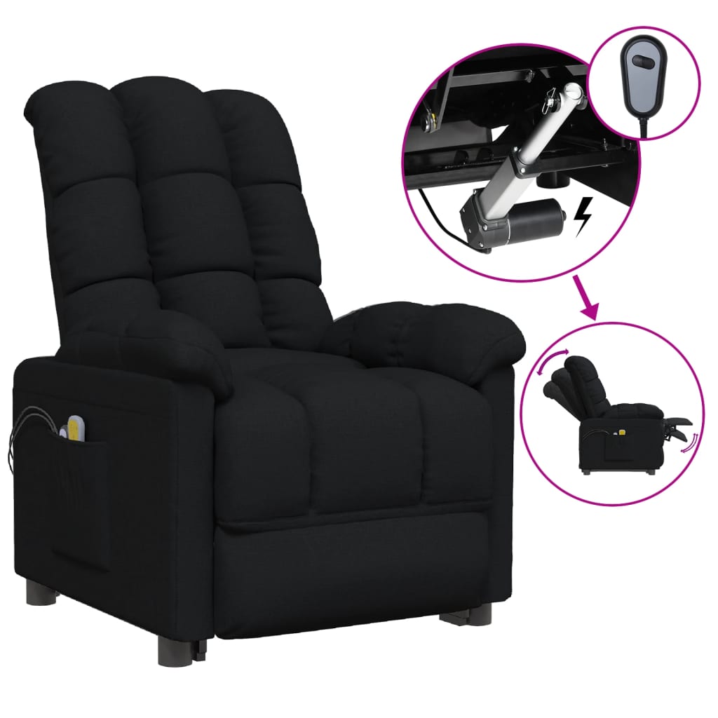 Massagestoel Elektrisch Stof