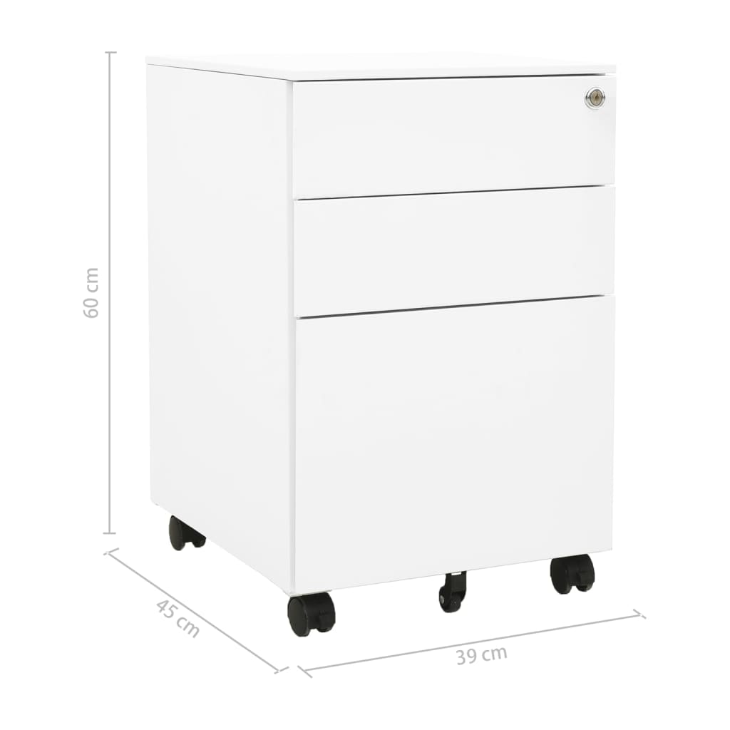 Ladeblok Verrijdbaar 39X45X60 Cm Staal