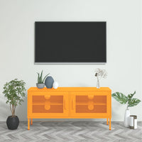 Tv-Meubel 105X35X50 Cm Staal