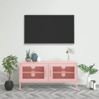 Tv-Meubel 105X35X50 Cm Staal