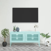 Tv-Meubel 105X35X50 Cm Staal