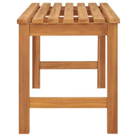 Tuinbank 114 Cm Massief Teakhout
