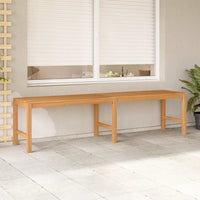Tuinbank 114 Cm Massief Teakhout