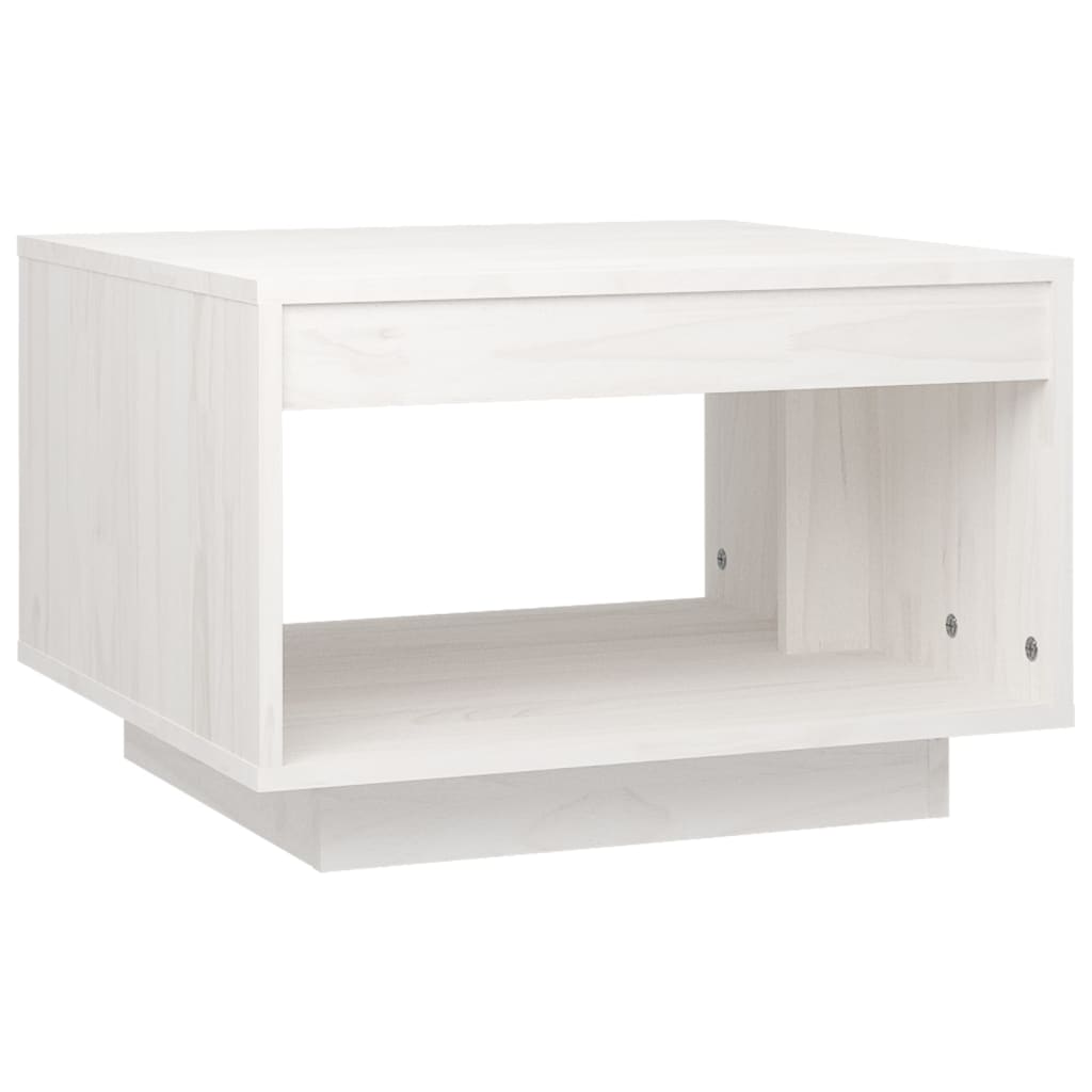 Salontafel 50X50X33,5 Cm Massief Grenenhout