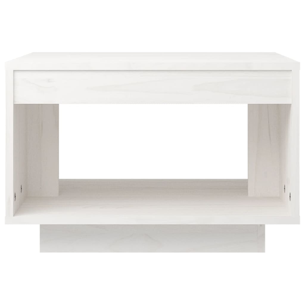 Salontafel 50X50X33,5 Cm Massief Grenenhout