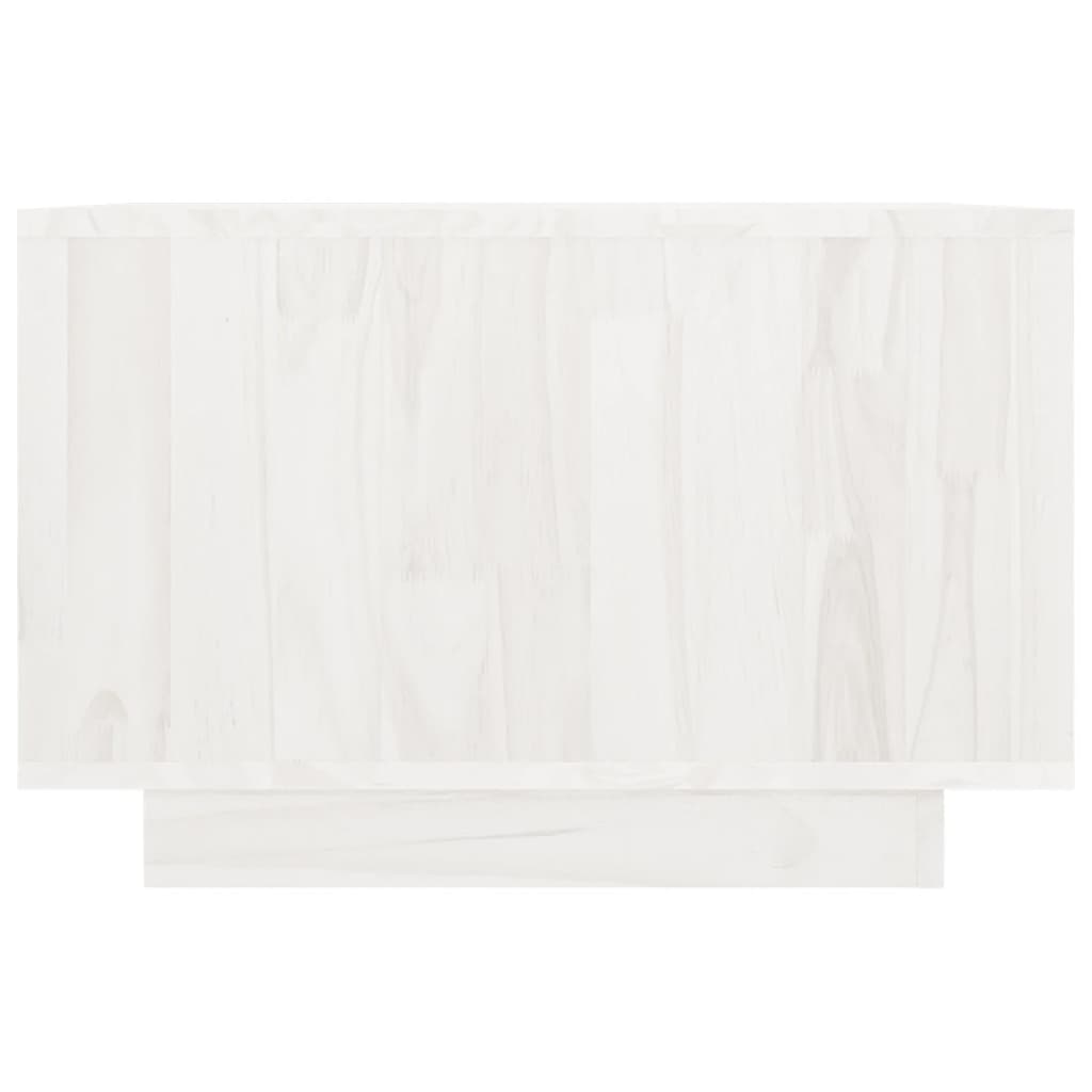 Salontafel 50X50X33,5 Cm Massief Grenenhout