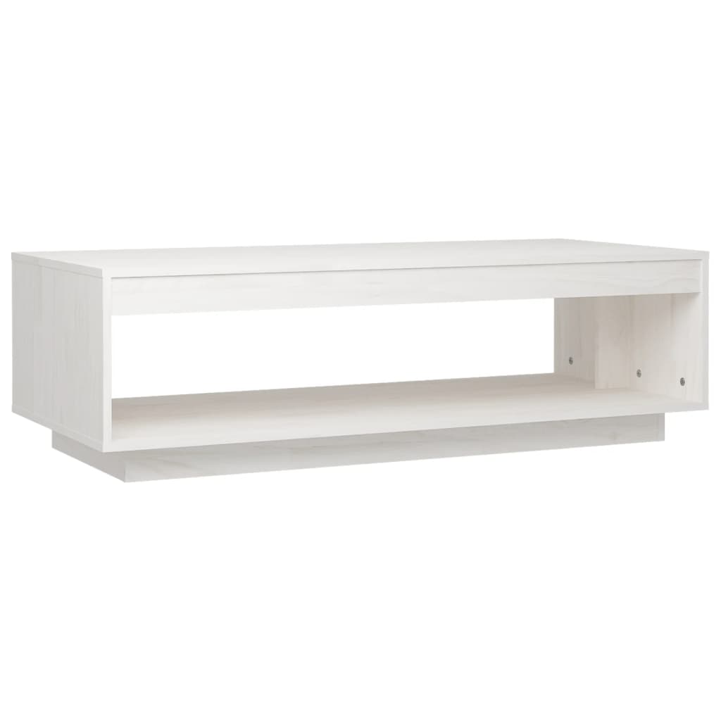 Salontafel 110X50X33,5 Cm Massief Grenenhout