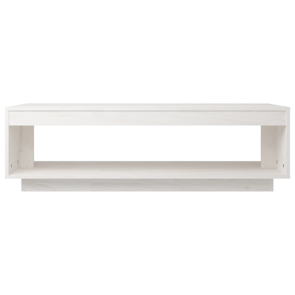Salontafel 110X50X33,5 Cm Massief Grenenhout