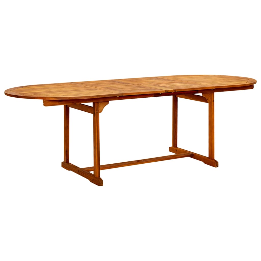 Tuintafel (160-240)X100X75 Cm Massief Acaciahout