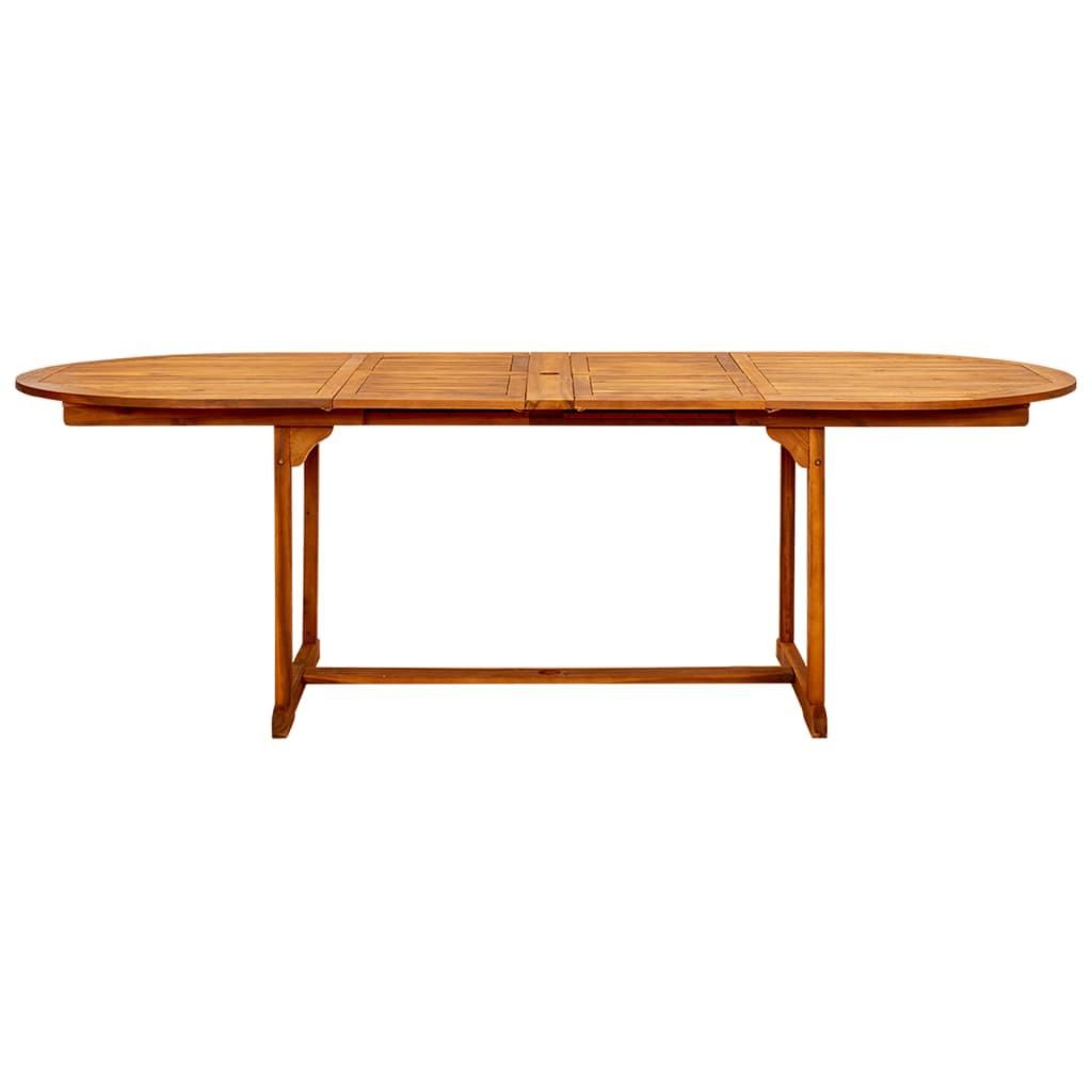 Tuintafel (160-240)X100X75 Cm Massief Acaciahout