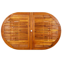 Tuintafel (160-240)X100X75 Cm Massief Acaciahout