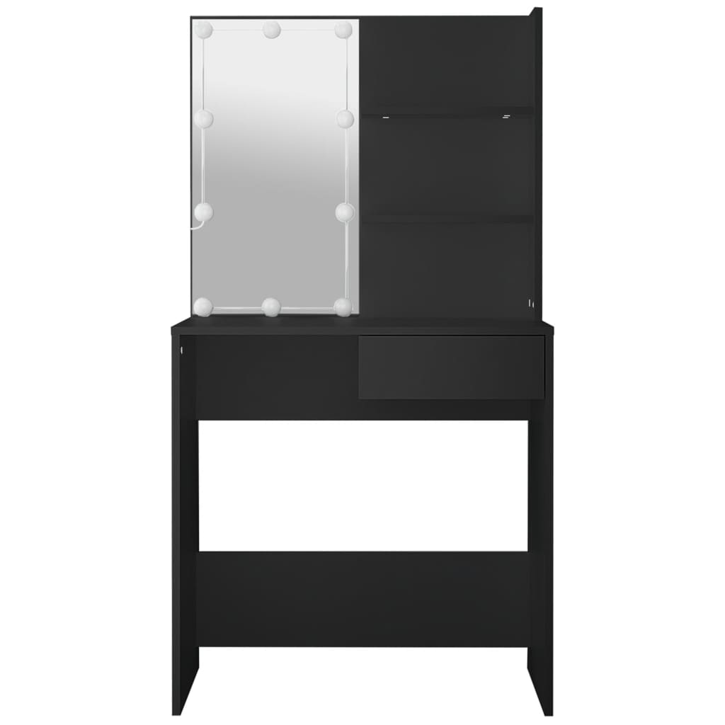 Kaptafel Met Led-Verlichting 74,5X40X141 Cm