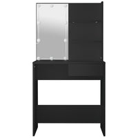 Kaptafel Met Led-Verlichting 74,5X40X141 Cm