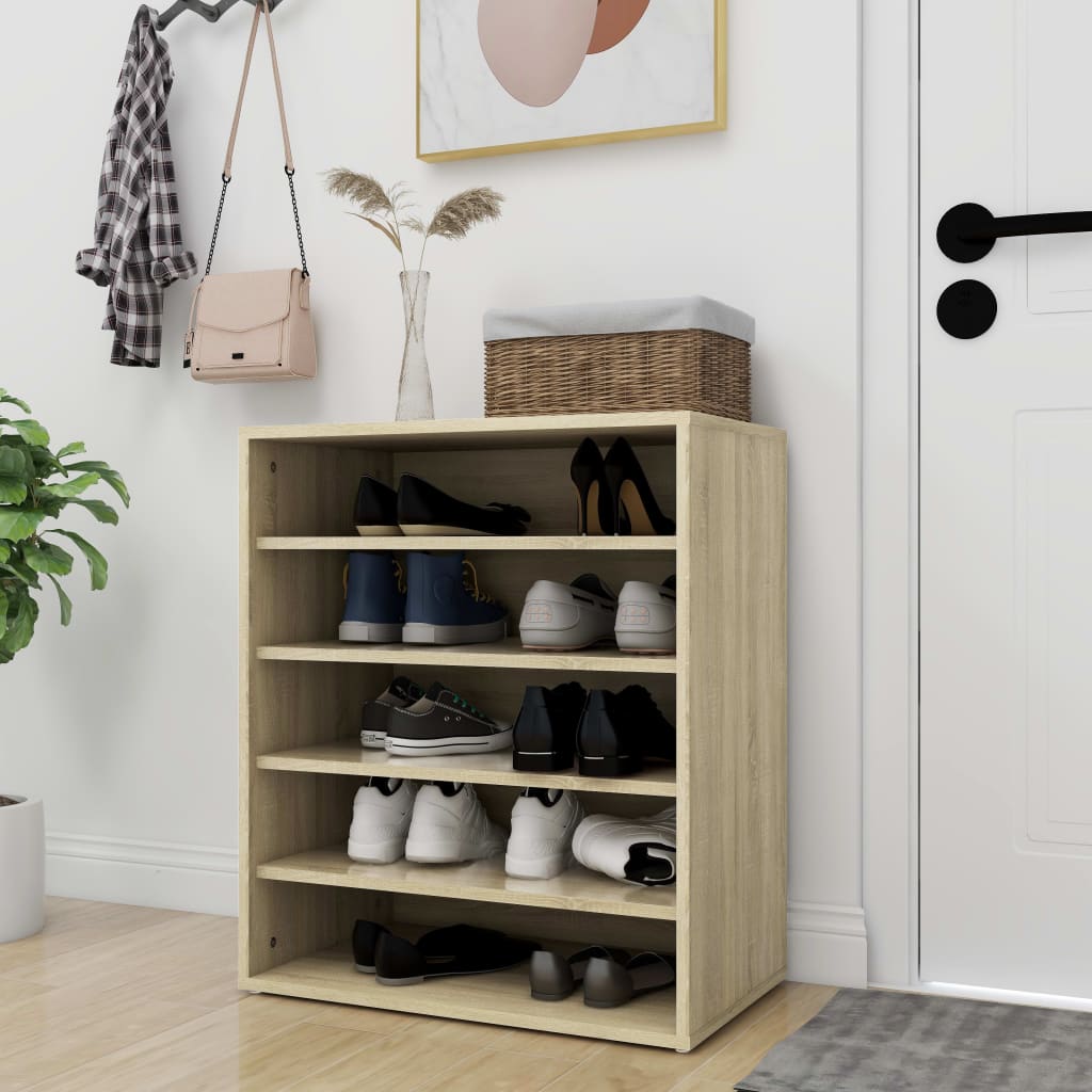 Schoenenkast Bewerkt Hout Kleurig