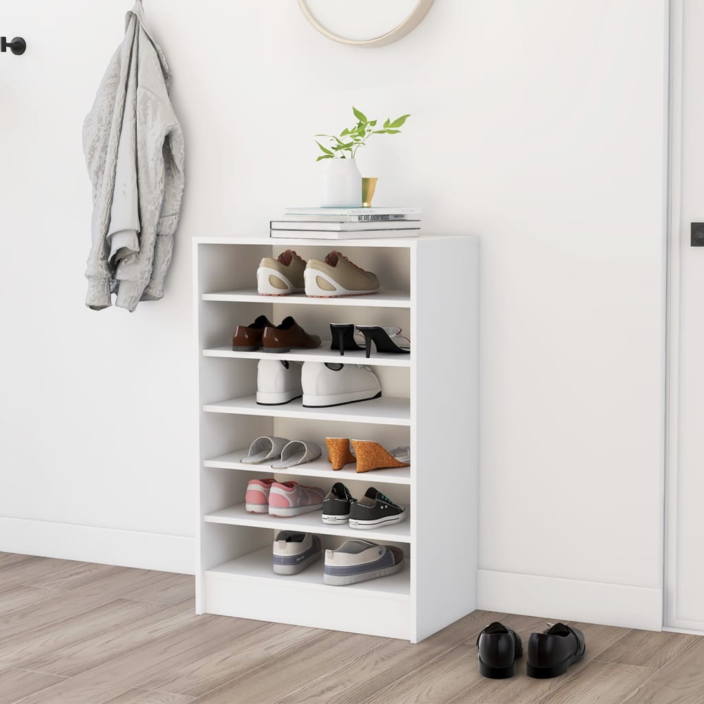 Schoenenkast Bewerkt Hout Kleurig