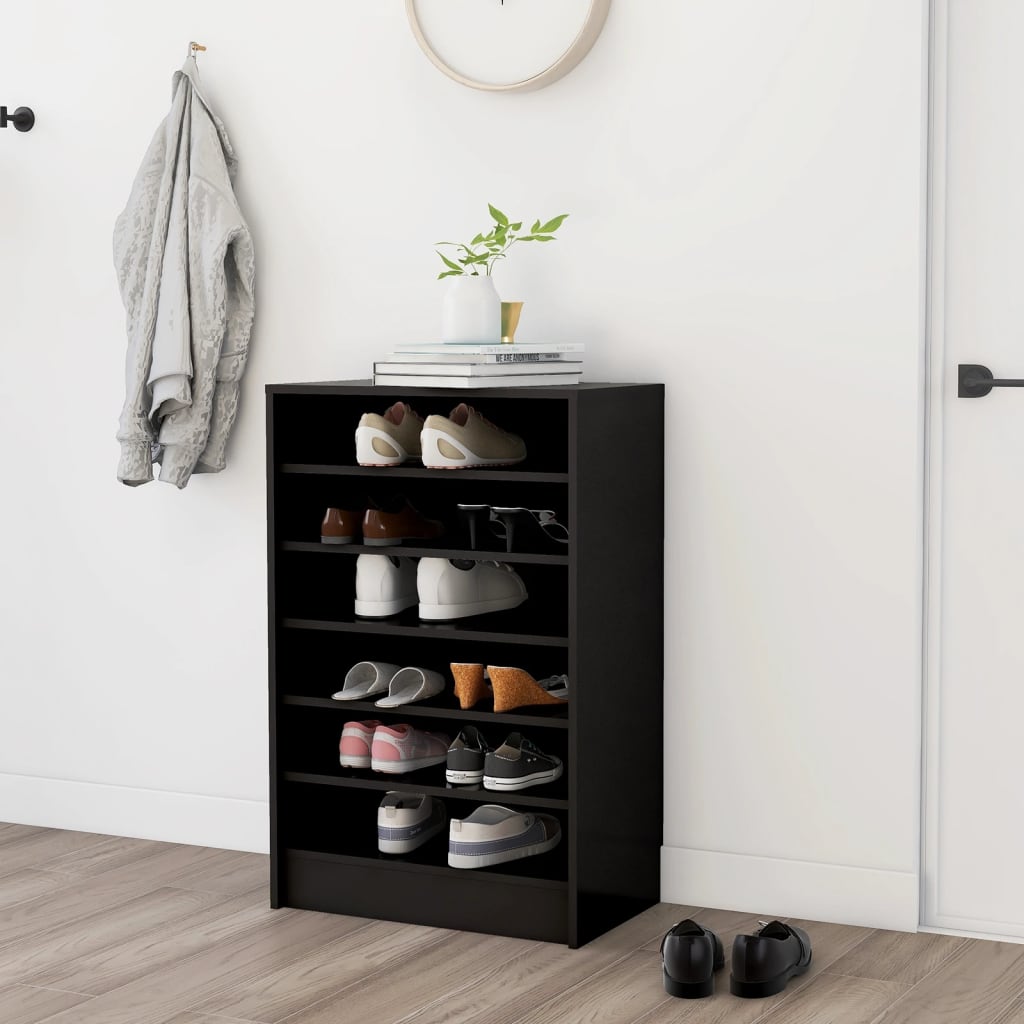 Schoenenkast Bewerkt Hout Kleurig