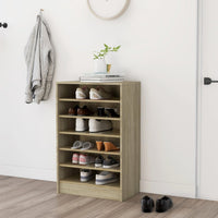 Schoenenkast Bewerkt Hout Kleurig
