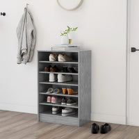 Schoenenkast Bewerkt Hout Kleurig