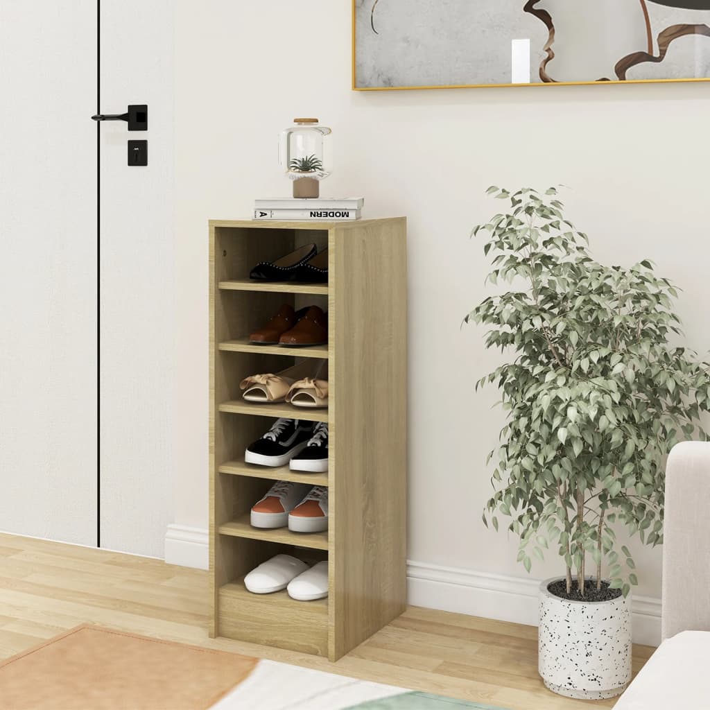 Schoenenkast Bewerkt Hout Kleurig