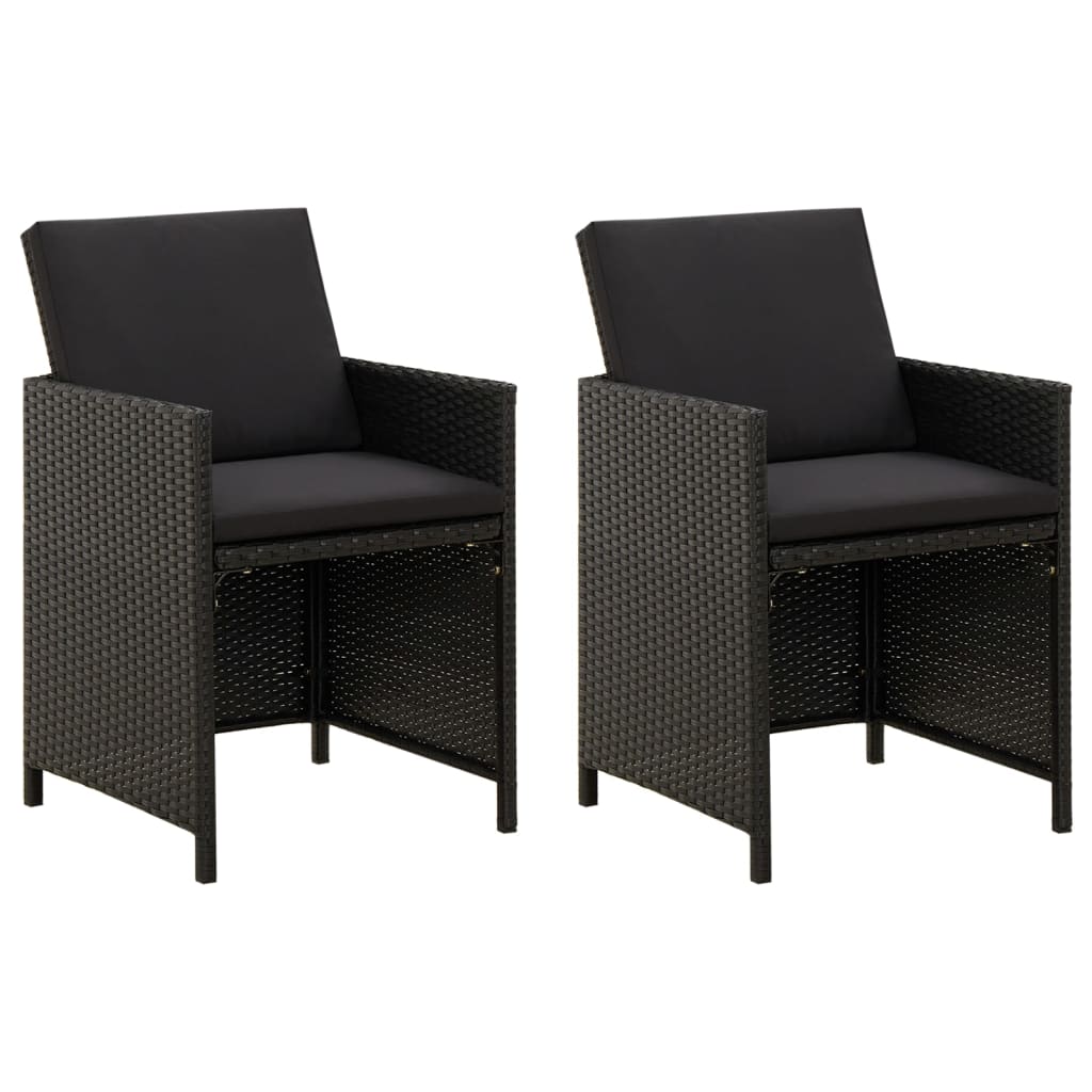 Tuinstoelen Met Kussens Poly Rattan