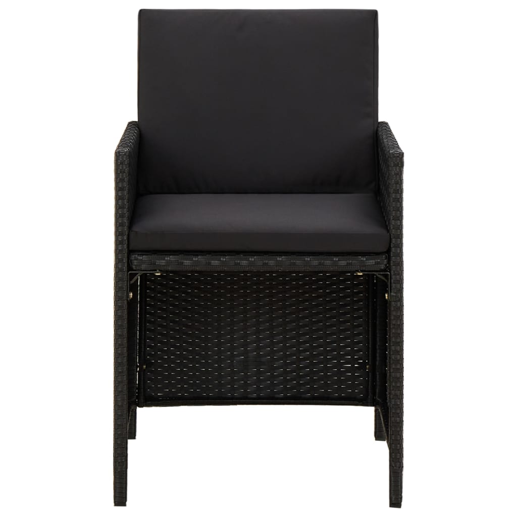Tuinstoelen Met Kussens Poly Rattan
