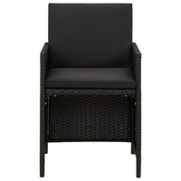 Tuinstoelen Met Kussens Poly Rattan