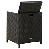 Tuinstoelen Met Kussens Poly Rattan