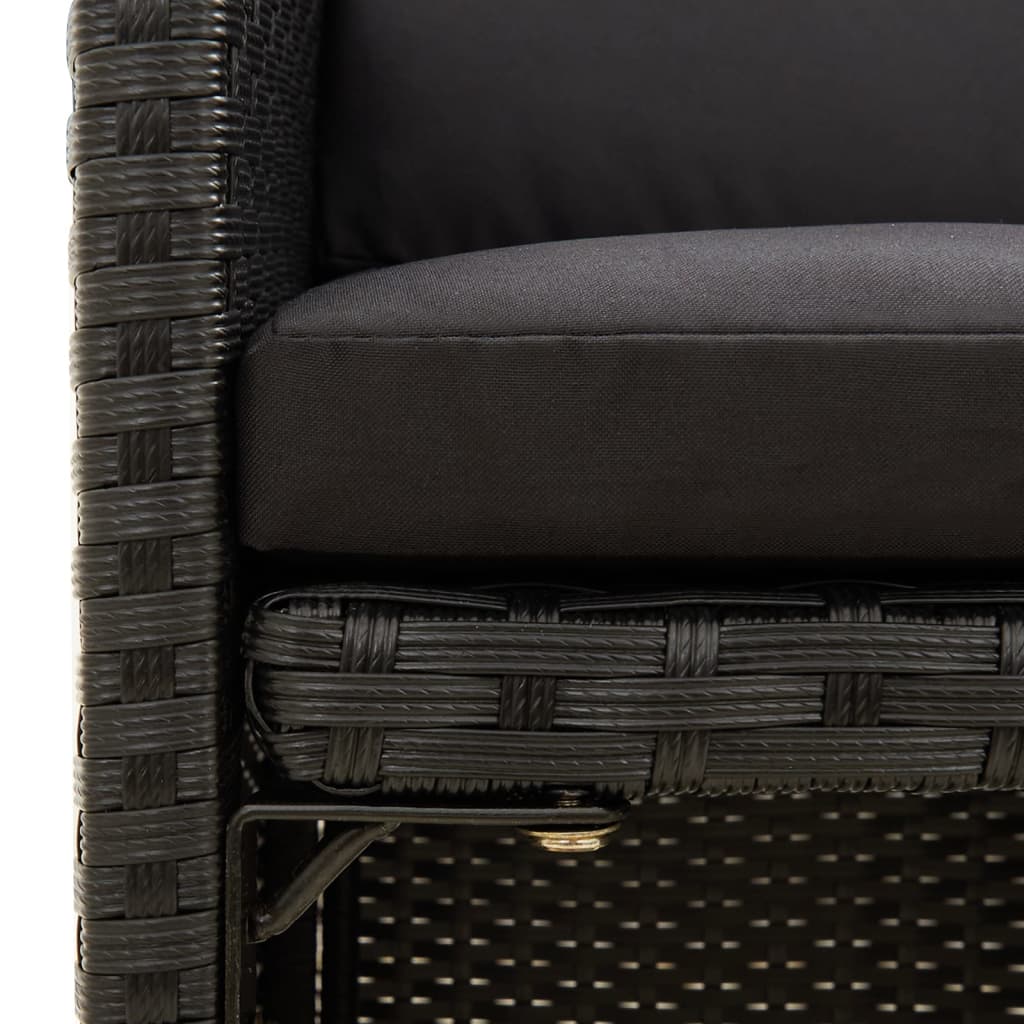 Tuinstoelen Met Kussens Poly Rattan