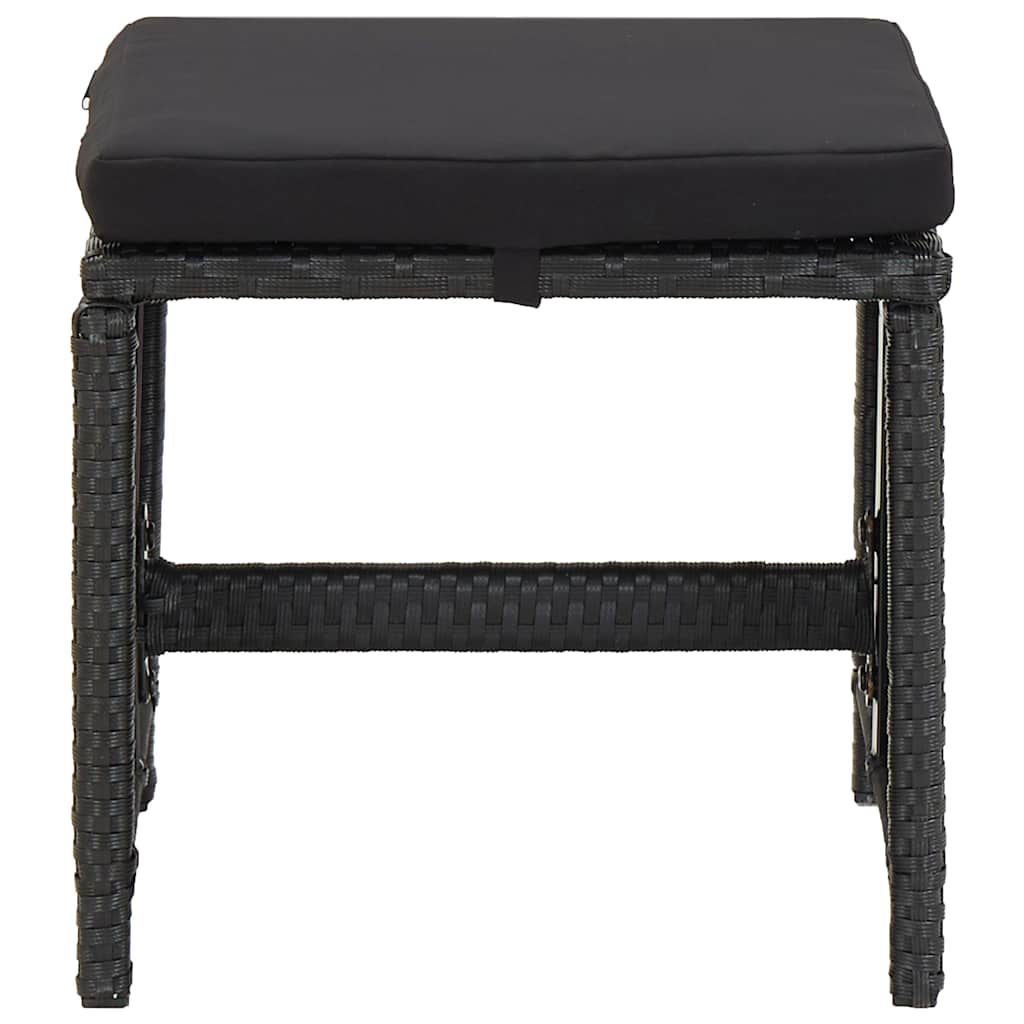 Tuinkrukken Met Kussens Poly Rattan