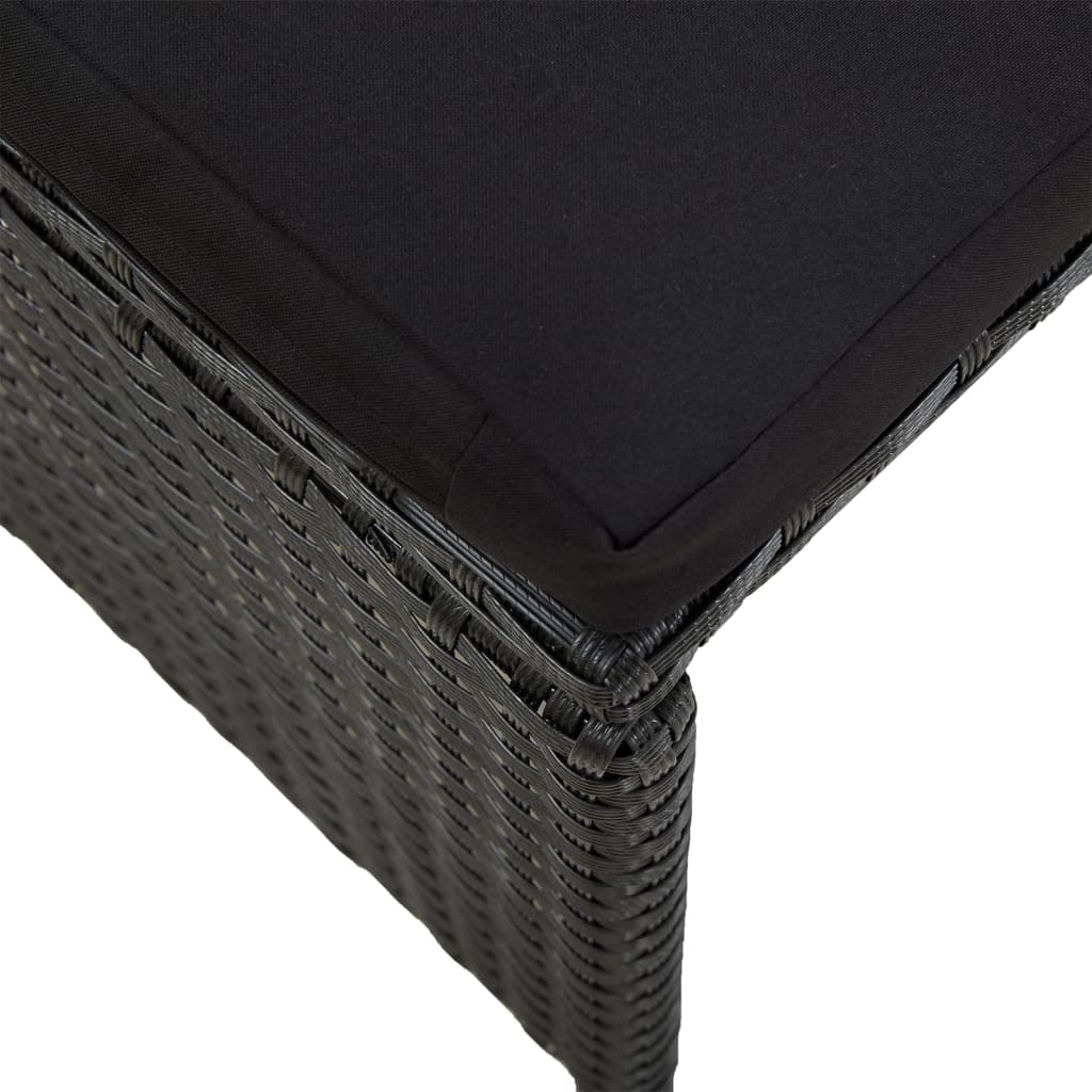 Tuinkrukken Met Kussens Poly Rattan