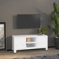 Tv-Meubel Industrieel 105X35X42 Cm Metaal Kleurig