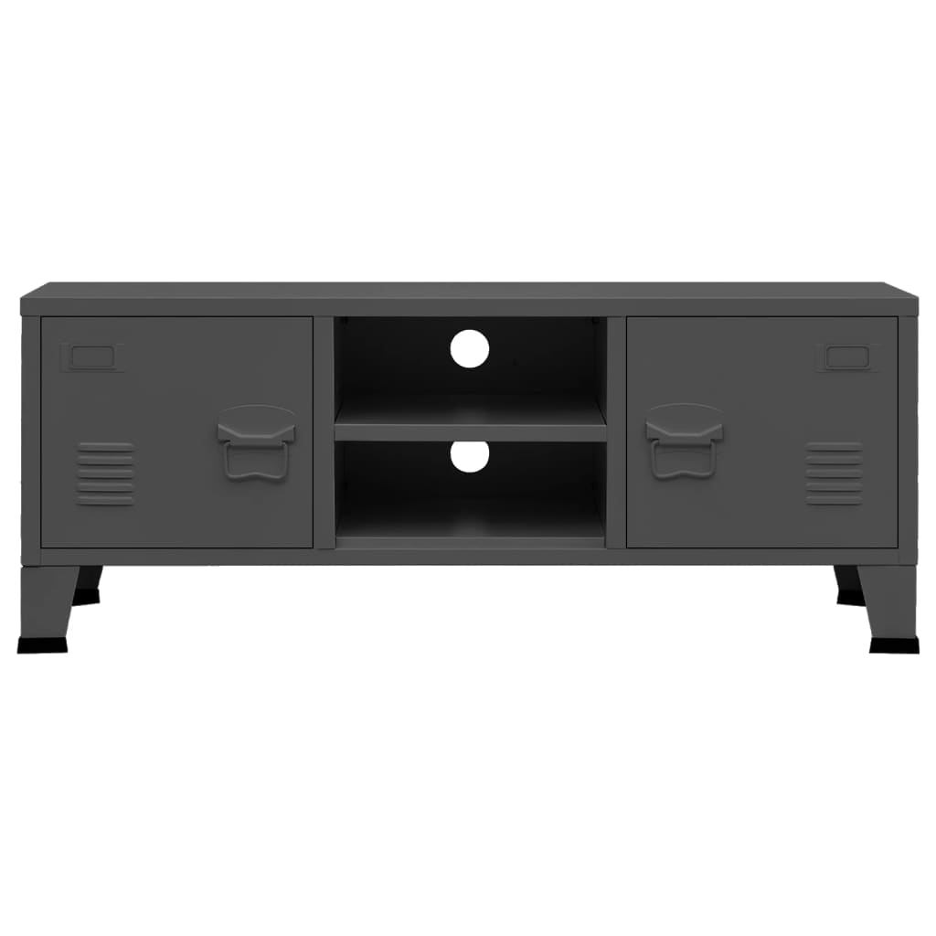 Tv-Meubel Industrieel 105X35X42 Cm Metaal Kleurig