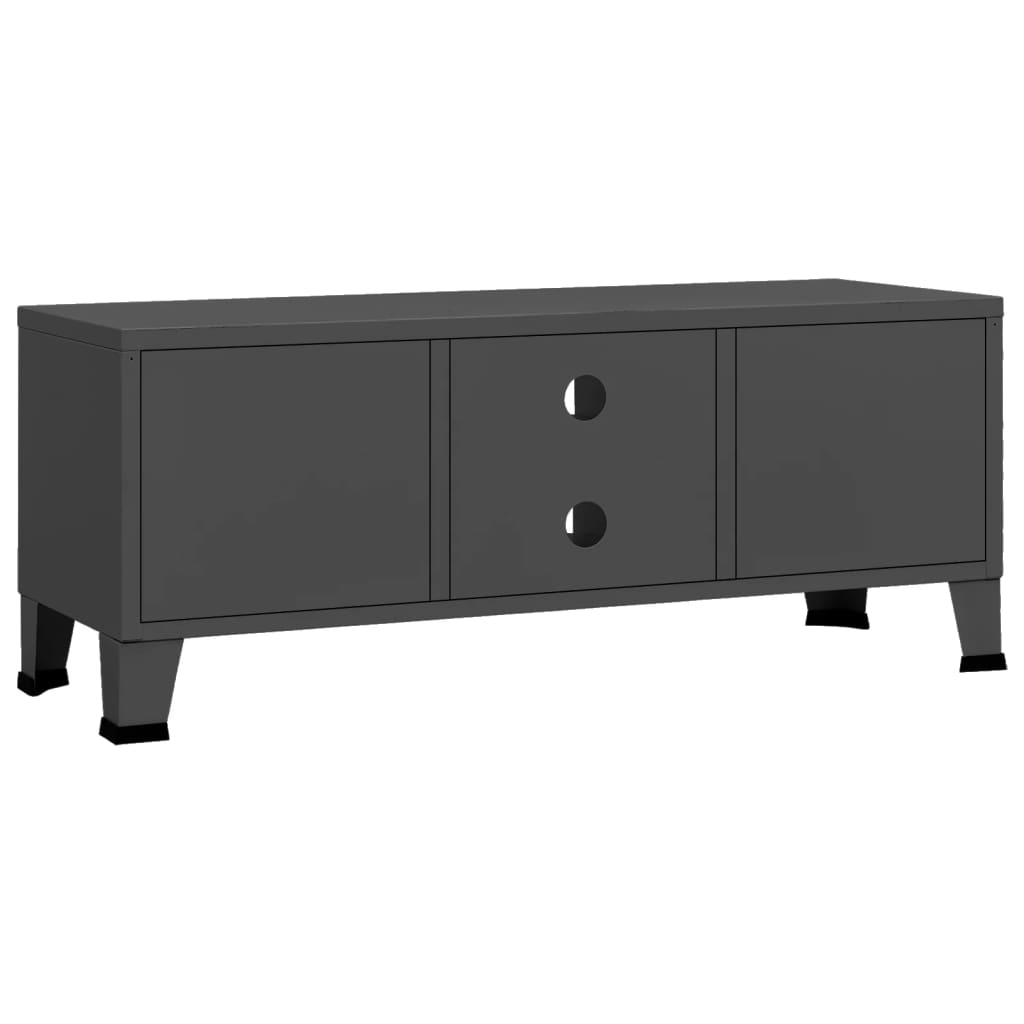 Tv-Meubel Industrieel 105X35X42 Cm Metaal Kleurig