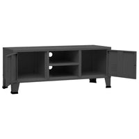 Tv-Meubel Industrieel 105X35X42 Cm Metaal Kleurig