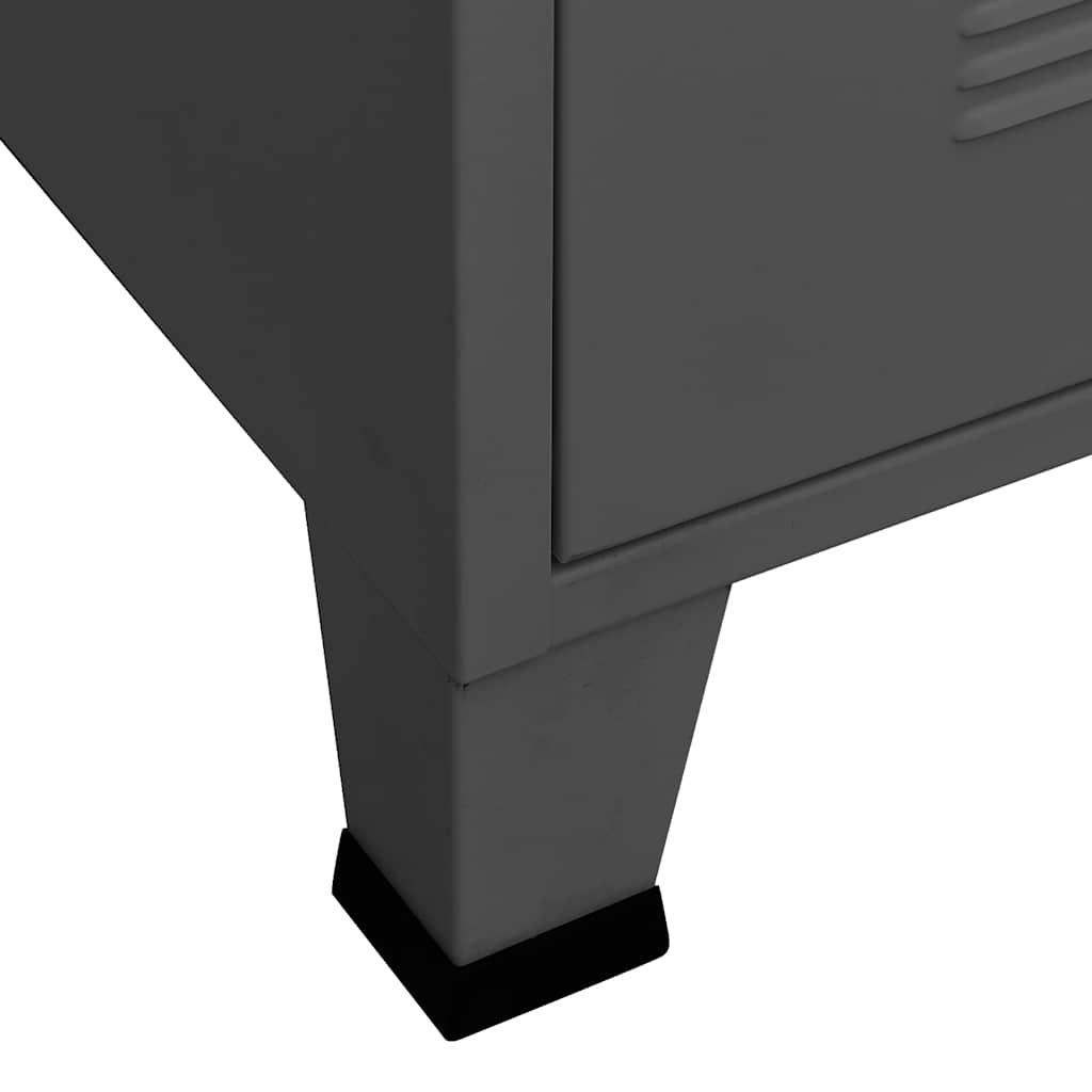 Tv-Meubel Industrieel 105X35X42 Cm Metaal Kleurig