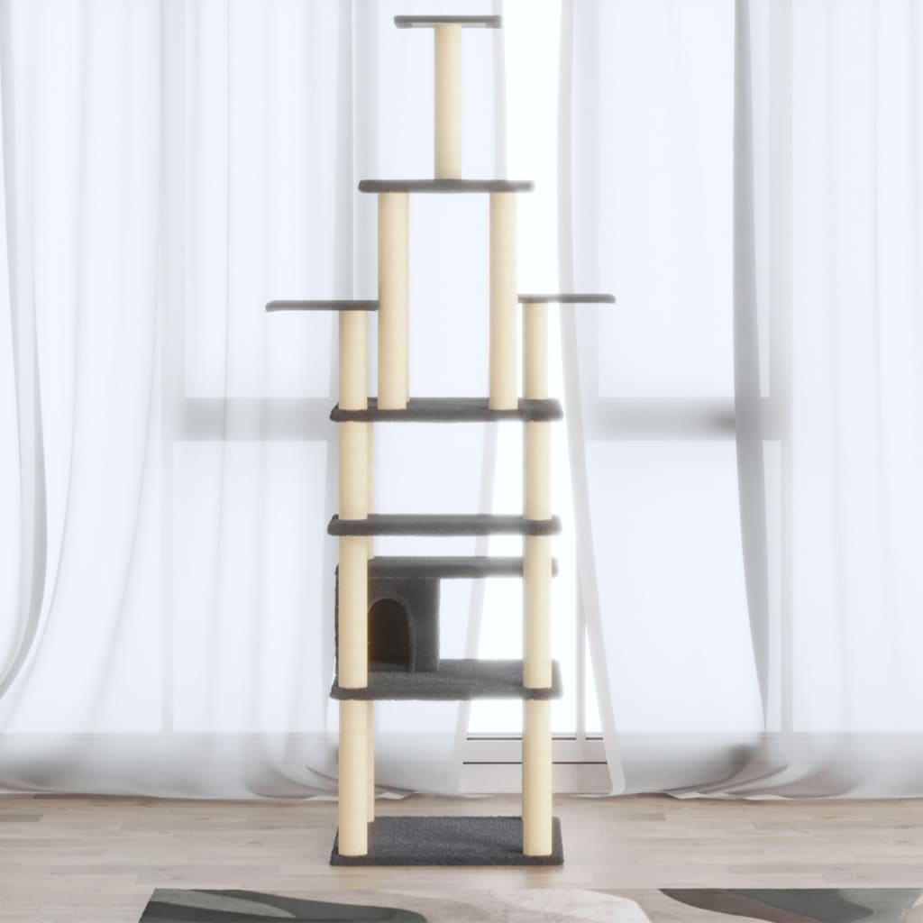 Kattenkrabpaal Met Sisal Krabpalen 183 Cm