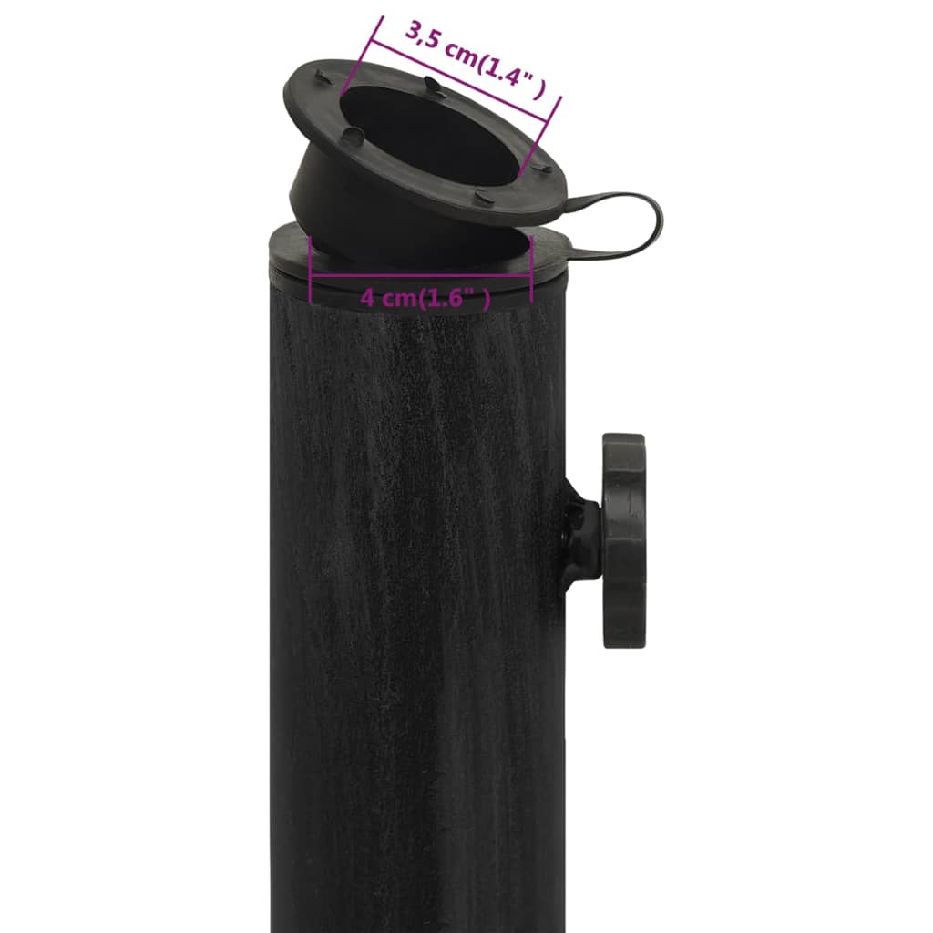 Parasolvoet Gietijzer
