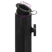 Parasolvoet Gietijzer